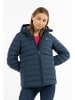 myMo Damen Wattierte Winterjacke in Marine