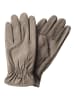 Camel Active Lederhandschuhe mit Touchscreen Funktion in Dunkel khaki