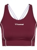 Hummel Hummel Bh Hmlmt Yoga Damen Atmungsaktiv Feuchtigkeitsabsorbierenden in ZINFANDEL