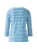 Oui T-Shirt SUNALA in offwhite blue