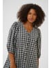 KAFFE curve Kleid KCelina A-shape in Black/grey Check