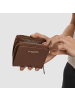 Lazarotti Bologna Leather Geldbörse Leder 10 cm in brown