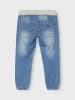 name it Jungen Schlupf Jeanshose mit elastischem Bund in Blau