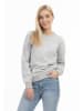 DreiMaster Maritim Sweatshirt in Hellgrau Melange