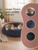 Feandrea Hundebett Bobbee in Dunkelgrau - (H)20 x (D)80 cm
