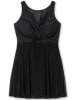 sheego Badekleid in schwarz