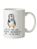 Mr. & Mrs. Panda Kinderpott Pinguin Lolli mit Spruch in Weiß