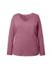 Ulla Popken Shirt in dunkle rose