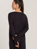 Hanro Longsleeve Yoga in black beauty