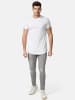 Tazzio T-Shirt Rundhals "E105" - Regular Fit- in Weiß