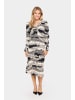 SAINT TROPEZ Kleid IselinSZ Fitted in Black Wavy Flowers