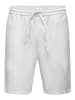 Only&Sons Leichte Stoff Shorts Bermuda Hose ONSLINUS in Weiß