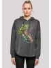 F4NT4STIC Oversized Hoodie Baum mit Blumen Oversize Hoodie in charcoal