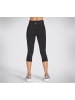 Skechers Caprileggings "GOFLEX HW CAPRI" in Schwarz