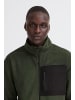 BLEND Fleecejacke BHSweatshirt in Grün