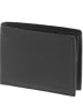 Esquire Duo Geldbörse Leder 12 cm black