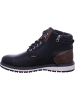 TOM TAILOR Denim Schnürstiefel Mit Tex-Membran in schwarz