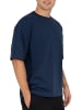 Reichstadt Reichstadt Regular Fit T-Shirt Herren Shoulder Drop 25RS071 Dark Blue XS