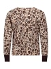 Betty Barclay Strickpullover mit Jacquard in Taupe/Beige