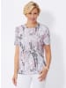 WITT WEIDEN Shirt in altrosé-grau-bedruckt