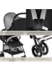 tectake Buggy-Kinderwagen Emma für 0 bis 36 Monate geeignet, Belastbarkeit 15 kg, schwar