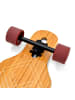 Apollo Twin Tip DT Fiberglas Longboard " Bali Slide " in holz/rot