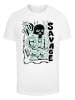 Mister Tee Mister Tee Savage Balaclava Tee in white
