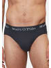 Marc O´Polo Bodywear Slip / Unterhose Elements Cotton in Navy/Grey Melange
