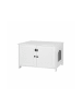 relaxdays Katzenschrank in Weiß - (B)78,5 x (H)46 x (T)44,5 cm