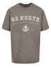 F4NT4STIC Oversize Tee Go North Knut & Jan Hamburg in Asphalt