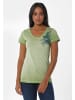 Organication T-Shirt "WOR13325" in Grasgrün