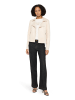 CARTOON Blazer-Jacke mit offenem Saum in beige
