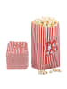 relaxdays 300 x Popcorntüte in Rot/ Weiß