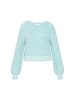 IZIA Women Sweater in aqua