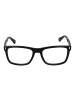 Polaroid Unisex Optische Fassungen Rechtwinklig Schwarz