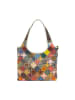 IZIA Women Hobo Bag in White Multicolor