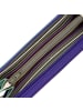 MYWALIT Medium Tri-fold Geldbörse I Leder 14 cm in orchid