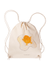Mr. & Mrs. Panda Beutel Rucksack Spiegelei Ei ohne Spruch in Creme