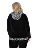 MIAMODA Sweatshirt in schwarz