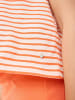 Tamaris T-Shirt in Nasturtium / Bright White Stripe
