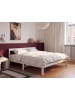 Beliani Doppelbett MADONE in Weiß - (W) 165 x (H) 65 x (L) 205 cm