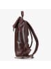 Jost Trelleborg Rucksack Leder 44 cm Laptopfach in braun