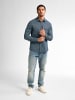 Petrol Industries Hemd mit Allover-Muster Surfcrest in Blau