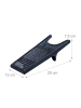 relaxdays Stiefelknecht in Graubraun – (B)29 x (H)7,5 x (T)12 cm