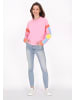 usha BLUE LABEL Women Sweatshirt in multicolor pink