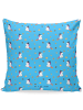 Mr. & Mrs. Panda 40 x 40 Kissen Einhorn Hexe ohne Spruch in Blau