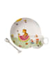 Villeroy & Boch Kindergeschirr-Set, 3tlg EF Hungry as a Bear in bunt