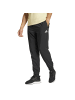 adidas Trainingshose in Kurzgröße in Schwarz