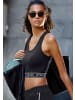 LASCANA ACTIVE Crop-Top in schwarz