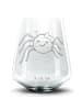 Mr. & Mrs. Panda Blümchentail Glas Spinne Agathe Freude ohne Spruch in Transparent